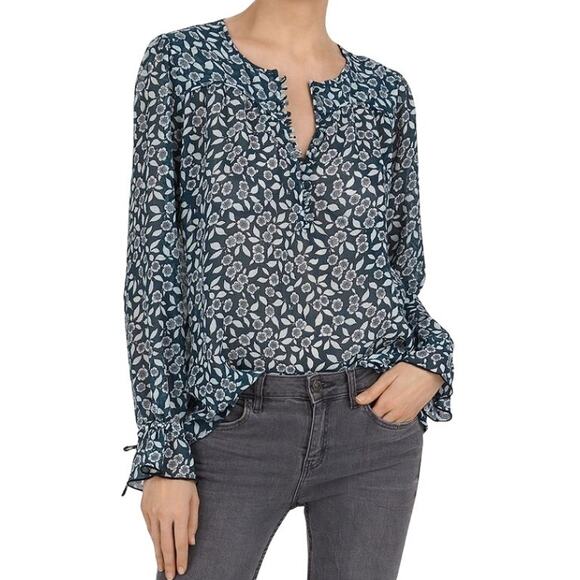 ba&sh Beatrix Floral Top - Picture 1 of 6